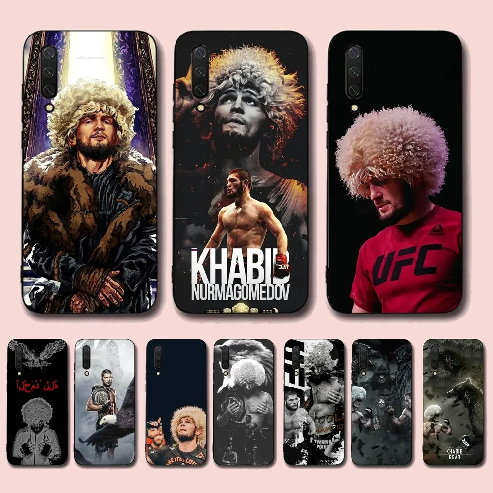 UFC K-Khabib Cool N-Nurmagomedov Phone Case For Xiaomi Mi 5X 8 9 10 11 12 lite pro 10T PocoX3pro PocoM3 Note 10 pro lite