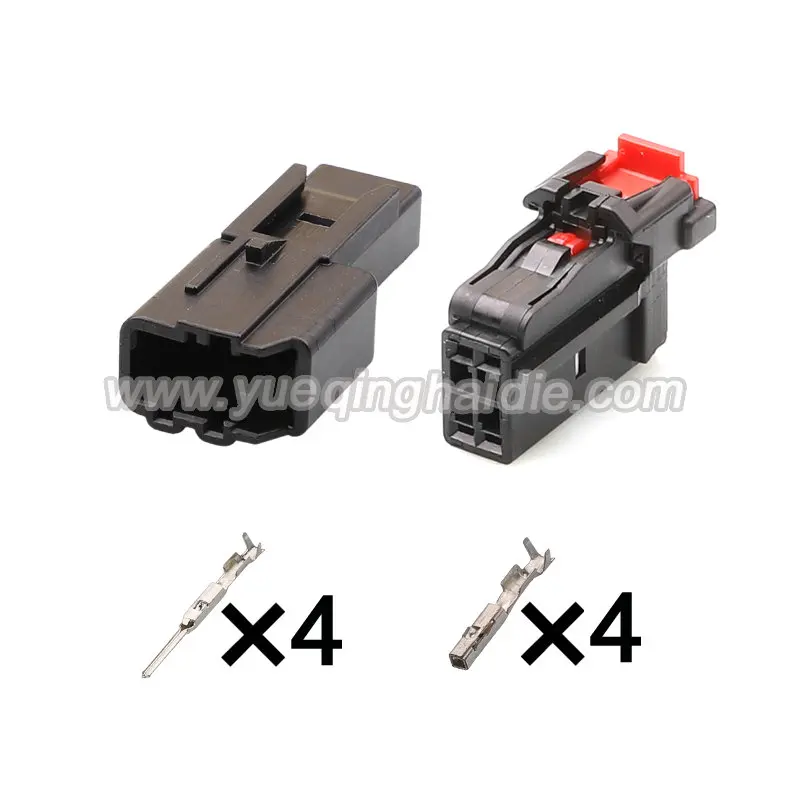 

4 Pin 0.6mm Auto Ventilation Seat Motor Electrical Cable Connectors Plug Wire Harness 6098-8435/6098-7779 For Sumitomo