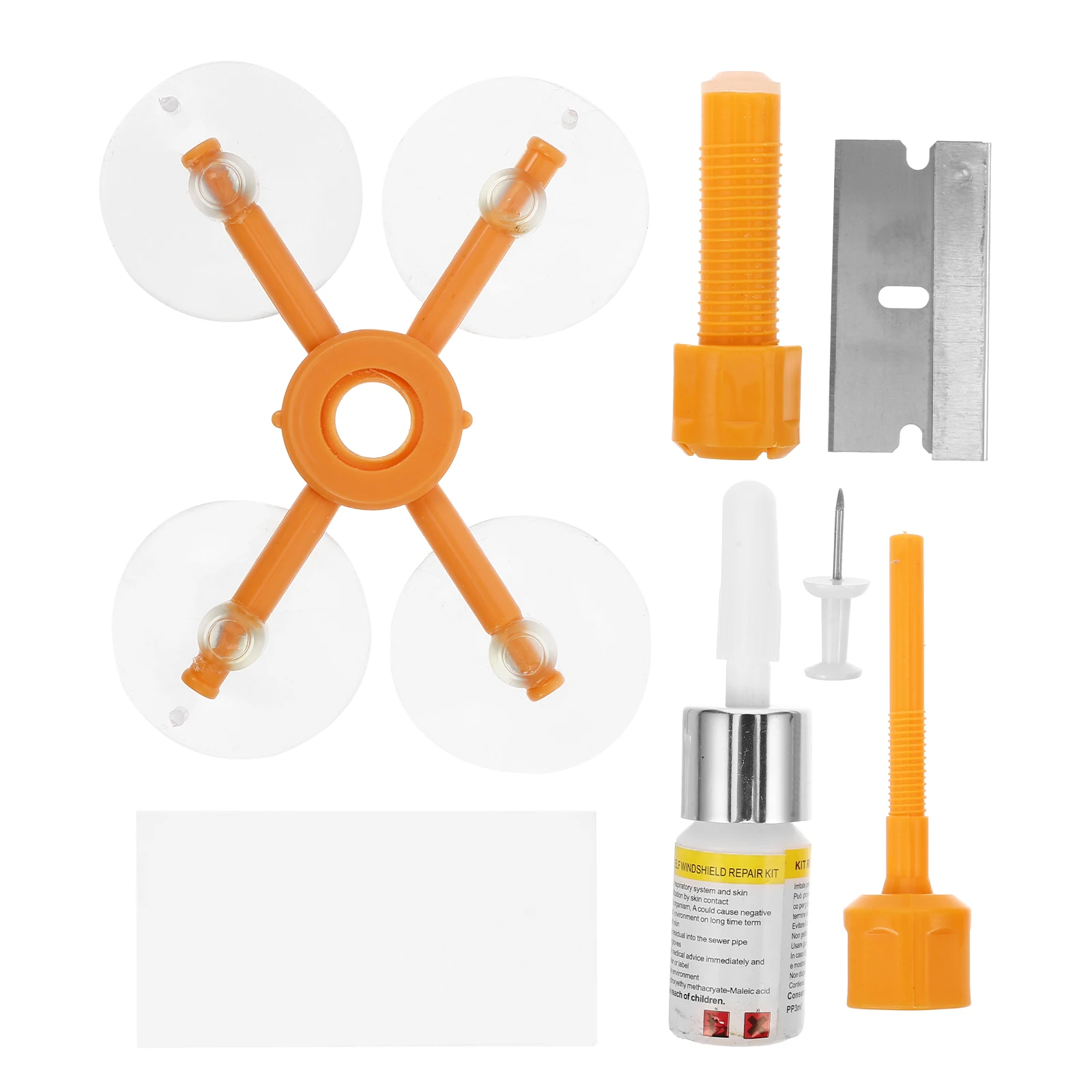 

Glass Repair Tools DIY Windshield Repair Kit Car Glass Crack Fix Tool Easy ABS Silicone Auto Accessories Vehicle Sealant