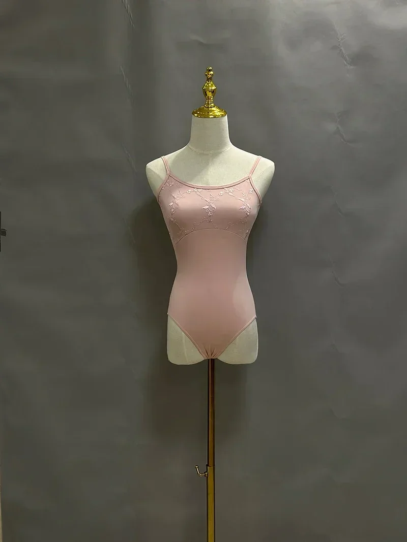 Body da danza classica Donna Nuovo stile Tuta da ballo elegante Pratica quotidiana per adulti Abiti da ballo per balletto Body da yoga