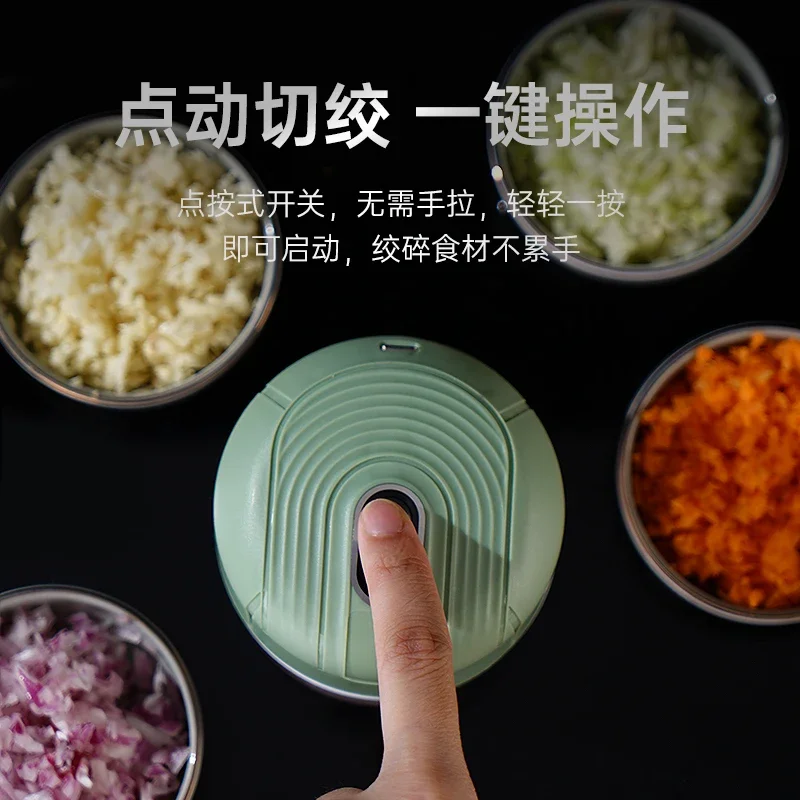 Wireless garlic masher Electric garlic masher Household masher machine