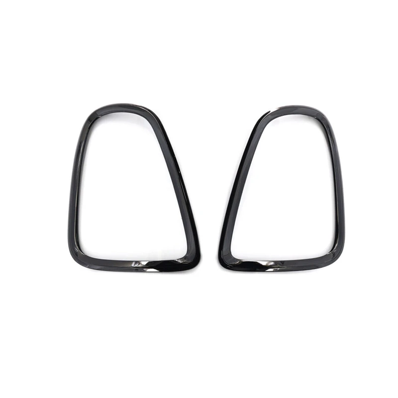

Gloss Black/Chrome Tail Light Cover Trim For Mini Cooper R56 R57 R58 R59 2007-2013
