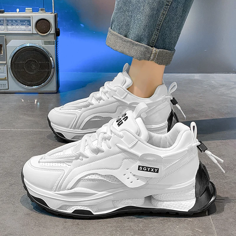 Men's White Sneaker… - image