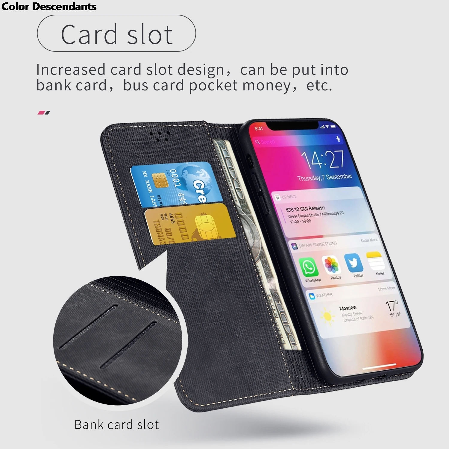 For Honor X8B X7B X9B 9X Premium Case Luxury Leather Wallet Funda Honor Magic 6 Pro 5 Lite 90 X6A Plus X6s 70 X9A 4 Flip Cover image 3