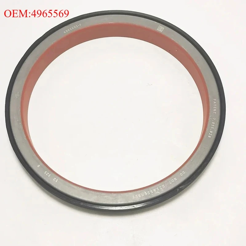 Suitable 4965569 engine accessories, crankshaft rear oil seal 4965569 is suitable ISX15 QSX15
