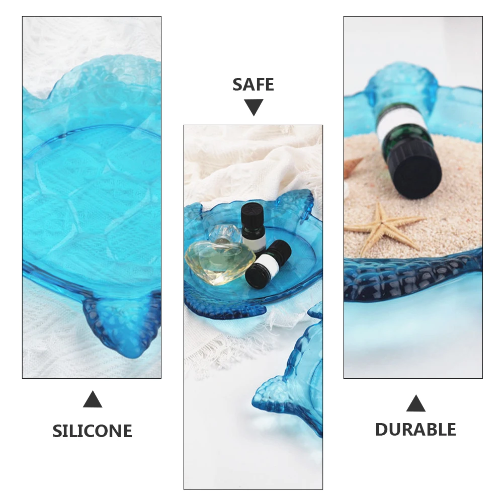 

Crystal Glue Silicone DIY Crafts Tray Plate Plate Making Mold Creative Tray Mold Making Jewelry Accessories Parts