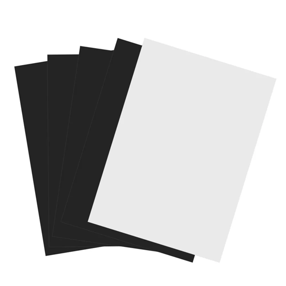 

5pcs A4 Size Magnetic Inkjet Printing Sheet Flexible 8.27x11.69 Inch Printable Magnet Sheets Flexible Magnetic Sheets Craft