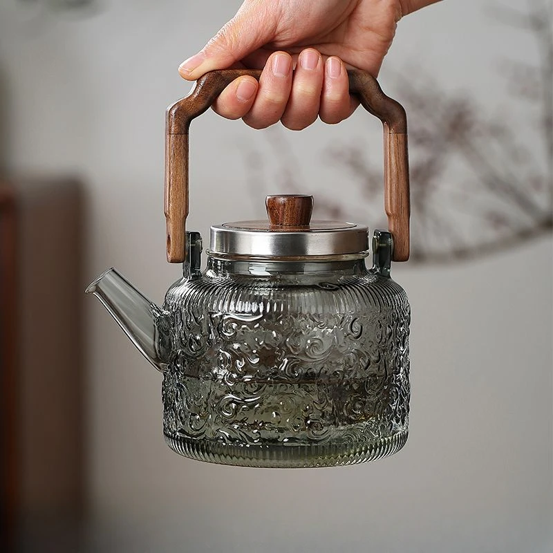 Heat-resisting Glass Boiling Teapots, Home Teaware, Large Capacity Kettle, Electric Clay Oven, Special Tea Steamer, Tea Sets