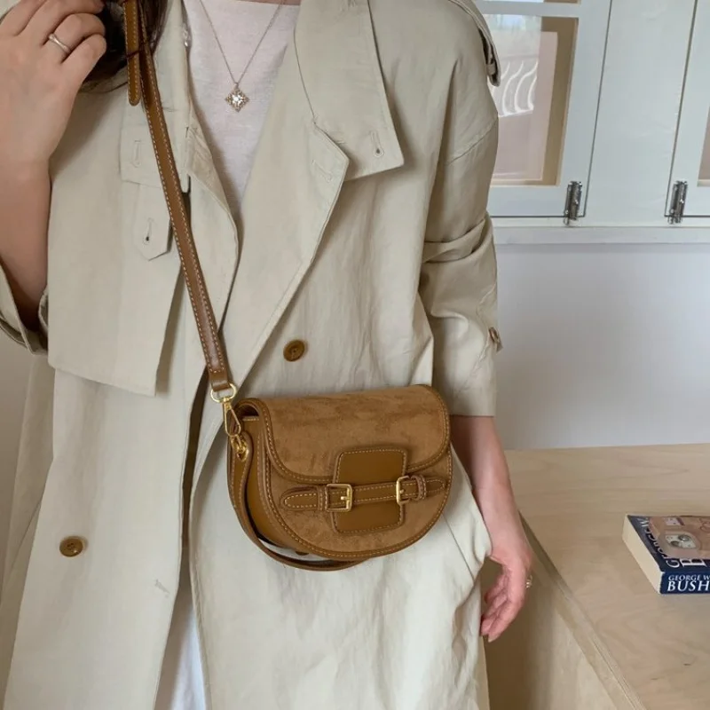 

Elegant Crossbody Handbag Leather Women's Bag High-End Luxury Famous Designer Premium Detail Daily Bag​