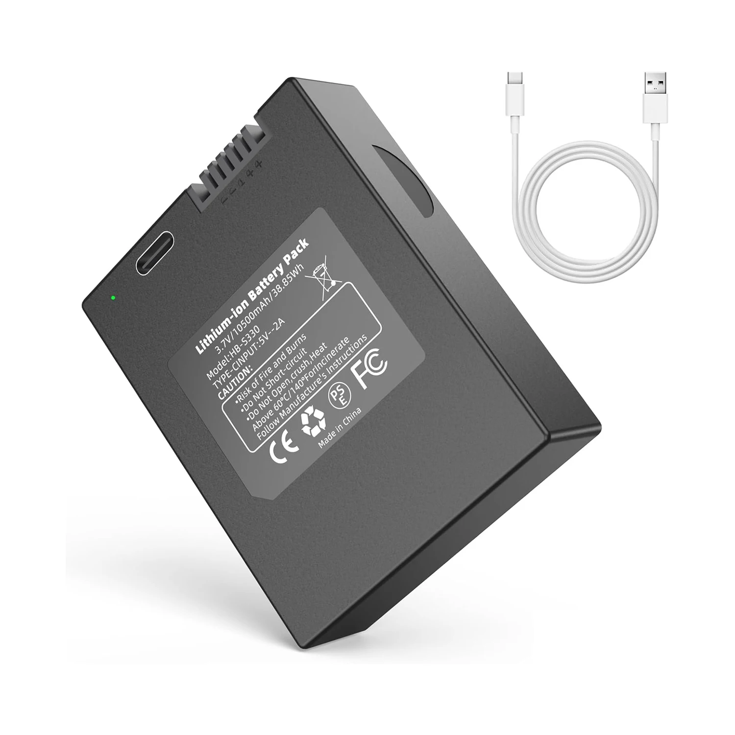 

Eufy 10500mAh Security Rechargeable Battery for S330 S230 S220 E330 3-in-1 Video Smart Lock & Smart Drop - Smart Home Accessory