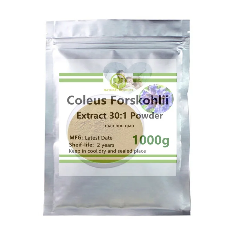 Venta directa de fábrica, embalaje sellado de 5 capas, extracto de Coleus forskohlii/80% Forskolin, gran éxito de ventas, entrega rápida a nivel mundial