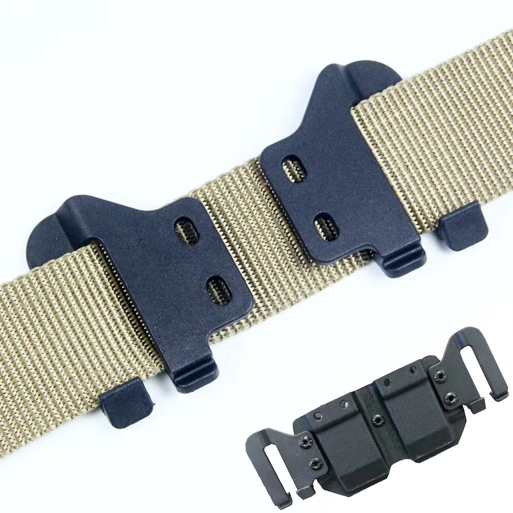 Imagem -05 - Correia Ajustável Loop Velocidade Clips para Kydex Couro Coldre Híbrido com Hardware Otw