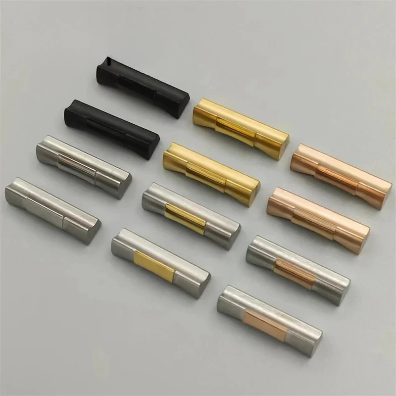 스테인레스 곡선 엔드 링크 엔드 링크, SUB 데이토나 다이빙 시계 밴드, 고무 가죽 스트랩, 원활한 연결, 20mm