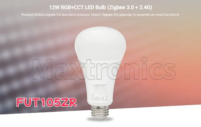 Hot Miboxer Zigbee 3.0+2.4G FUT089Z ZB-Box2/3 Remote Control FUT105ZR E27 12W FUT103ZR 4W/FUT106ZR 6W GU10 Home Smart LED Bulb