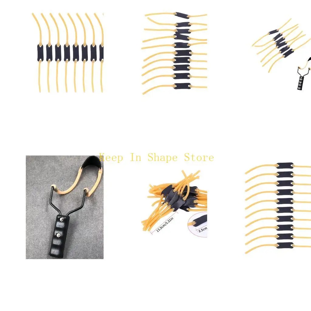 

U1JC 10 шт., катапульты высокой мощности, резиновая трубка тяжелого типа для точной стрельбы