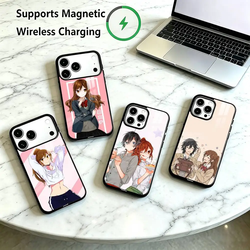 Horimiya Hori Kyouko Phone Case For iPhone18 17,16,15,14,13,12,11 Plus,Pro Supports Magnetic Wireless Charging Gift