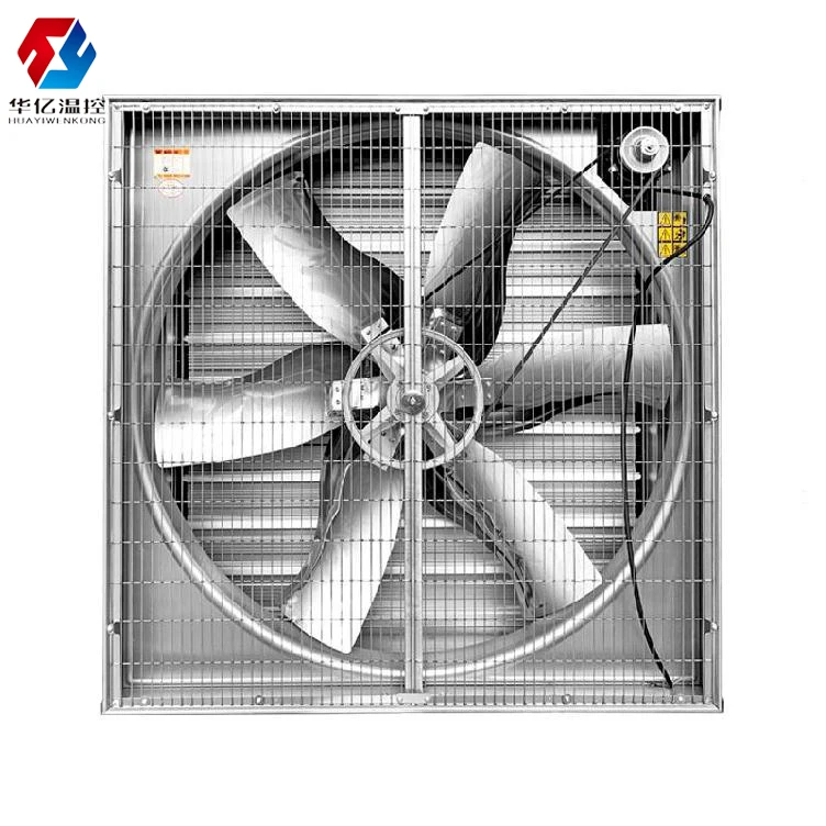 Variable Sizes1380 Wall Mount Box Type Industrial Air Extractor For Greenhouse Poultry Ventilation Exhaust Fan