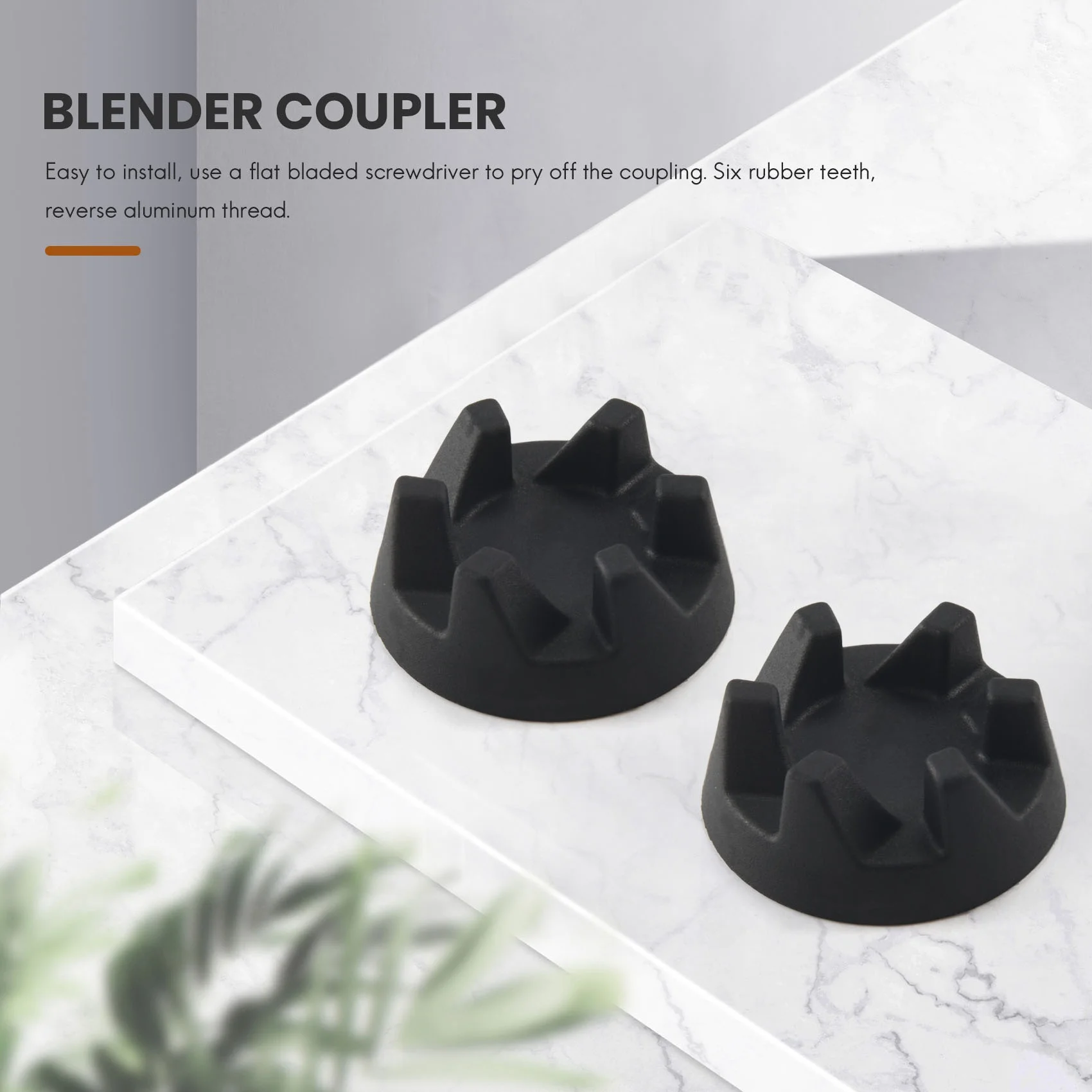 B06B-9704230 Blender Coupler With Spanner Kit Replacement Parts Compatible With For Kitchenaid KSB5WH KSB5 KSB3 Driver (5 Pcs)