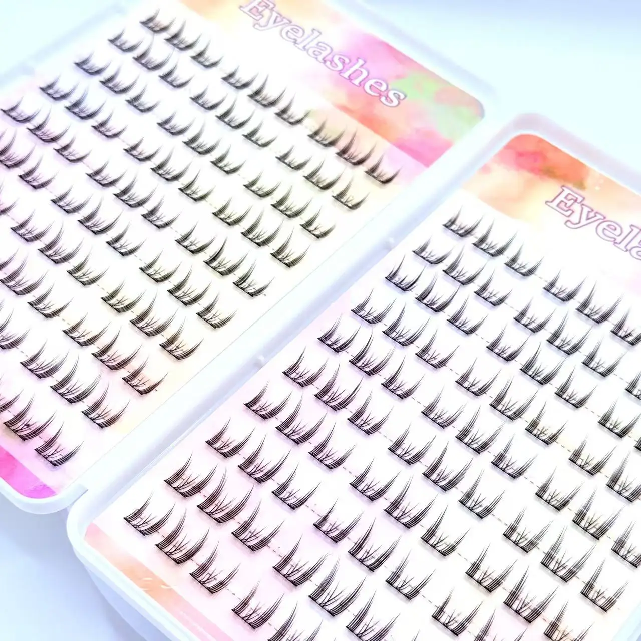 Self Adhesive False Lashes Soft Stem No Glue Needed Lightweight Comfortable Natural Look False Eyelashes