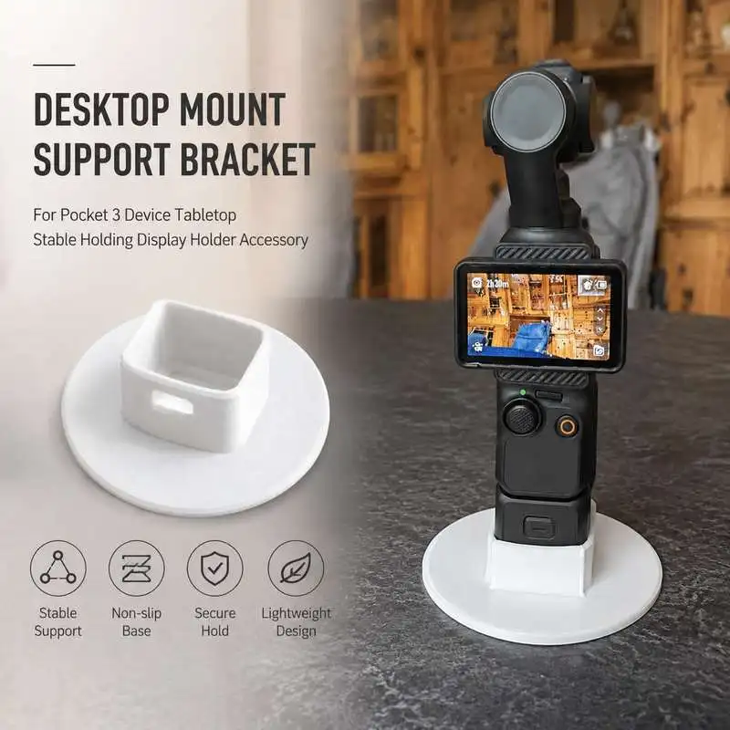 Desktop Mount Support Bracket For Pocket 3 Device Tabletop Stable Holding Display Holder Accessory