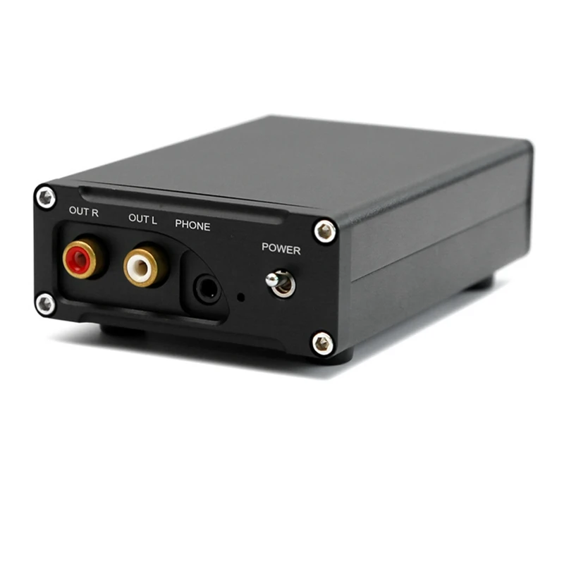 1 PCS DAC6 XMOS208+ES9038 Digital HIFI Audio Decoder Black Aluminum Alloy DAC Headphone Amplifier Support DSD