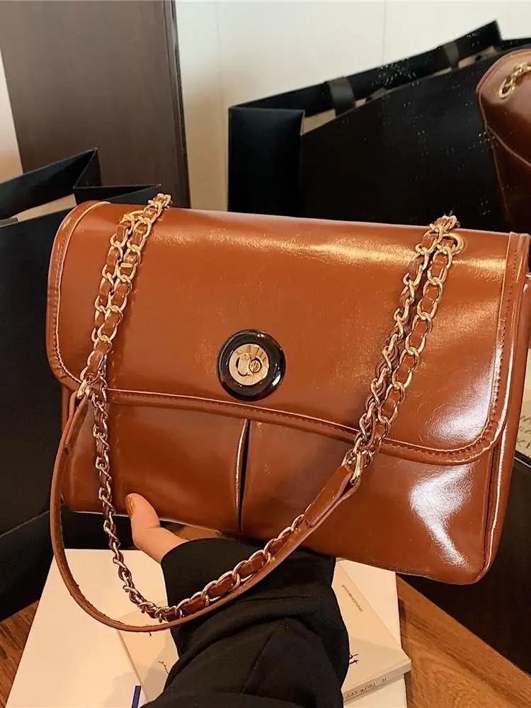 

Сумка-мессенджер в стиле ретро, женская большая сумка-тоут Capaci, пригородная сумка подмышками, городской коврик, нейлон