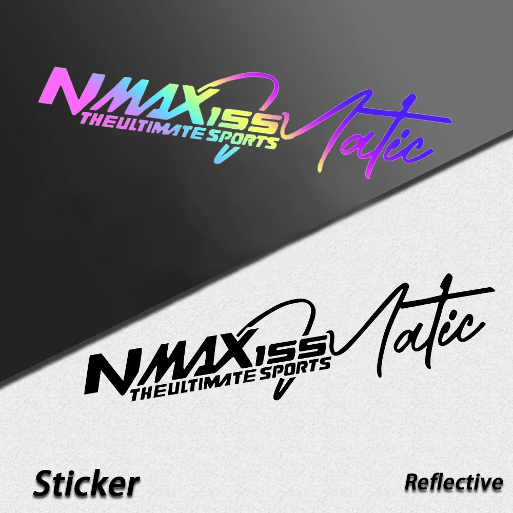 Reflective Stickers Motorcycle Modification Accessories Scooter NMAX Decoration Waterproof Decal For NMAX155 Ten Color Options