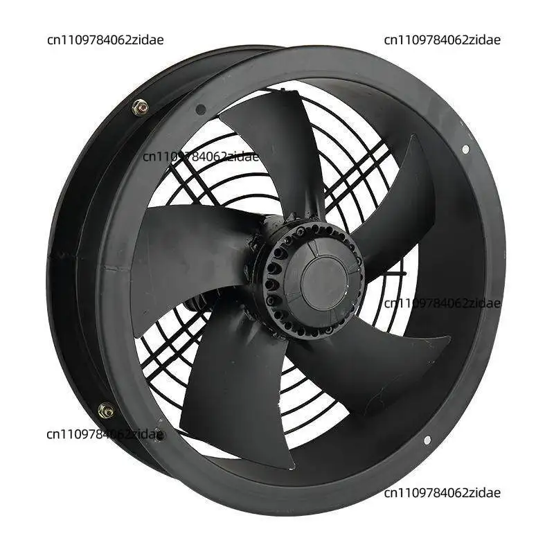 For Short Cylinder Low Noise Axial Fan External Rotor Industrial Kitchen Ventilator 220V 380V