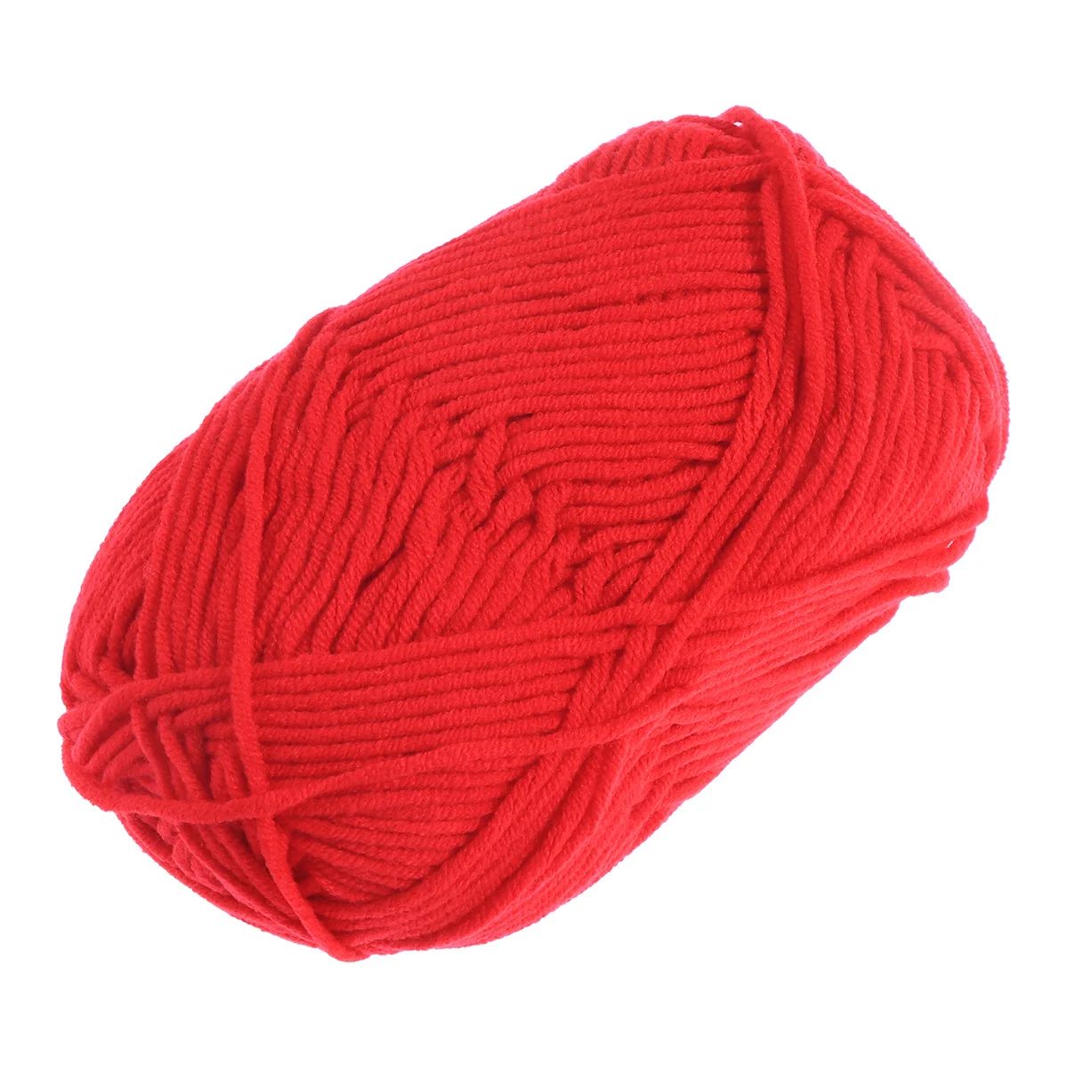 

50G Milk Cotton Yarn Versatile Worsted Weight for Sweaters Hats Gloves Scarves Shawls Handmade Gift Red Milk Cotton Yarn