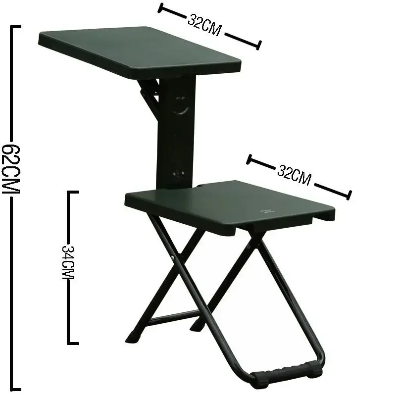 [The praise rate exceeds 99% of the same style] Outdoor folding chair Learning chair Outdoor stall Durable portable folding