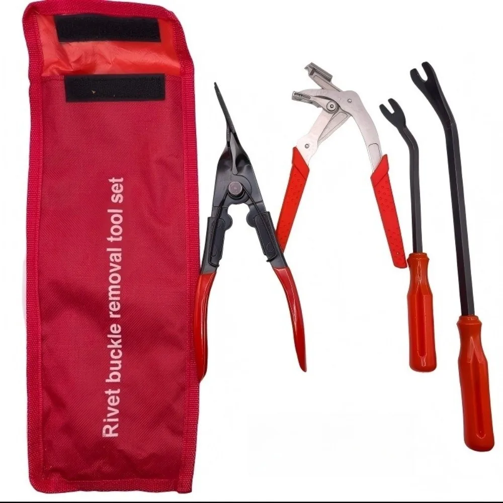 Multi-Purpose Clip Removal Pliers Damage-Free Disassembly Special Auto Repair Fastener Remover Tool Plastic Rubber Universal Fit