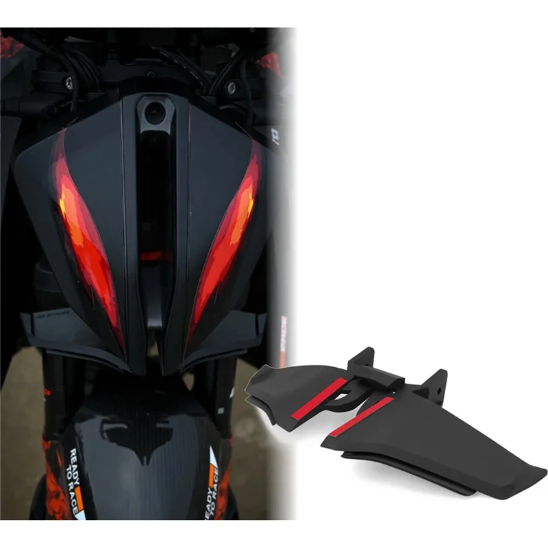 

For 1290 Super Duke R RR 2020-2024 Motorcycle Front Lip Guide Cover Downforce Winglet Aerodynamic Wing Front Spoiler
