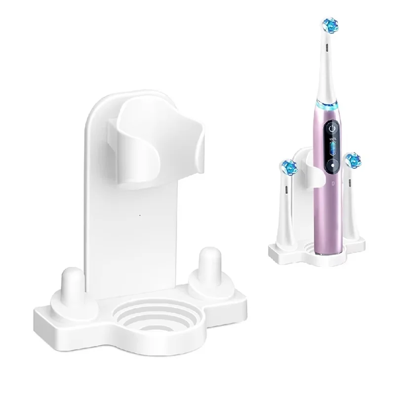 SQPP-حامل فرشاة الأسنان الكهربائية الحائط رؤوس فرشاة الأسنان الرف المنظم وفرشاة غطاء رأس قبعات لسلسلة الفم B IO