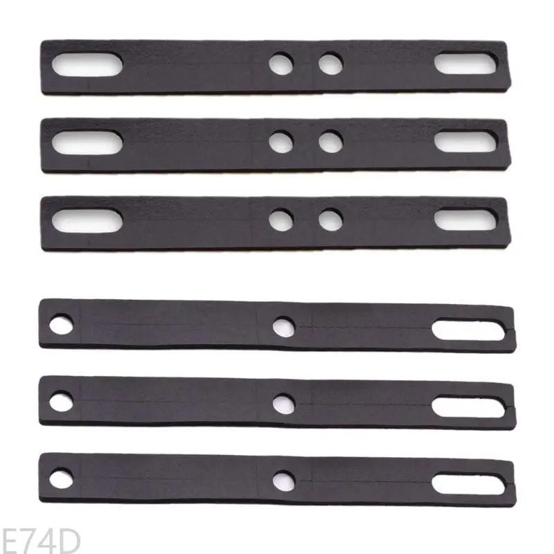Ensemble de mousse d'amortissement du bruit pour clavier, 3 pièces, améliore la saisie, compatibles, barre d'espace 6.25U 7U