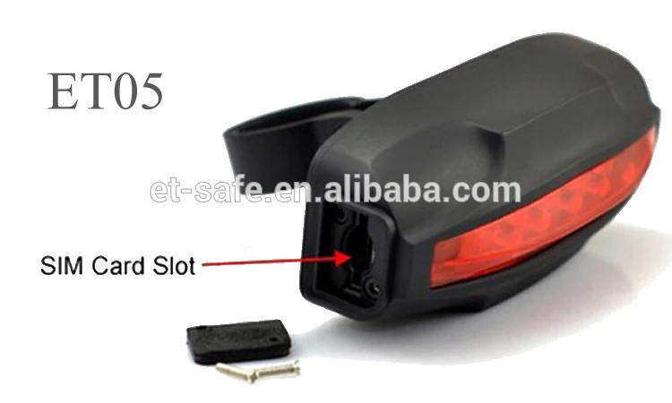 Small gps tracker hidden in bicycle brake light , Factory Mini gps seatpost tracker for bike / bicycle