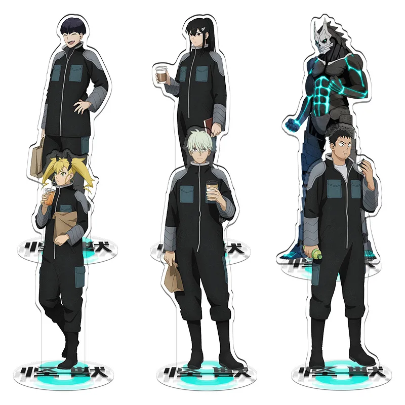 Anime Kaiju Hachigou Kaiju No. 8 Kafka Hibino GM Acrylic Stand Figure Model Plate Holder Cake Topper 15cm