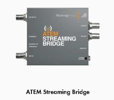 BMD ATEM 스트리밍 브리지용 스트리밍 HD 비디오 변환기, H.264-SDI HDMI