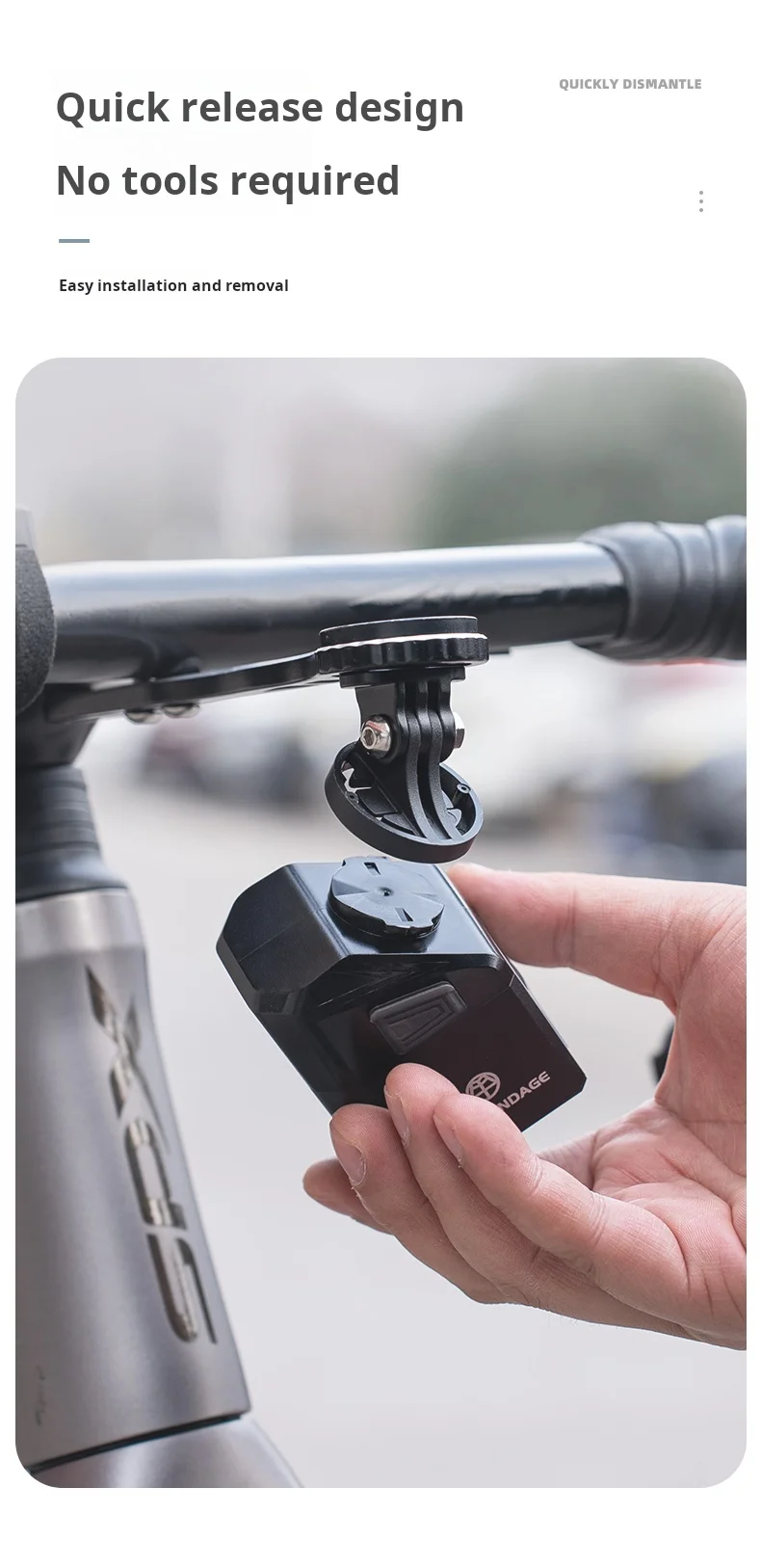 OFFBONDAGE 1000LM Bike Light Front Lamp TypeC Rechargeable LED 5000mAh Bicycle Light Waterproof Headlight Bike Accessories