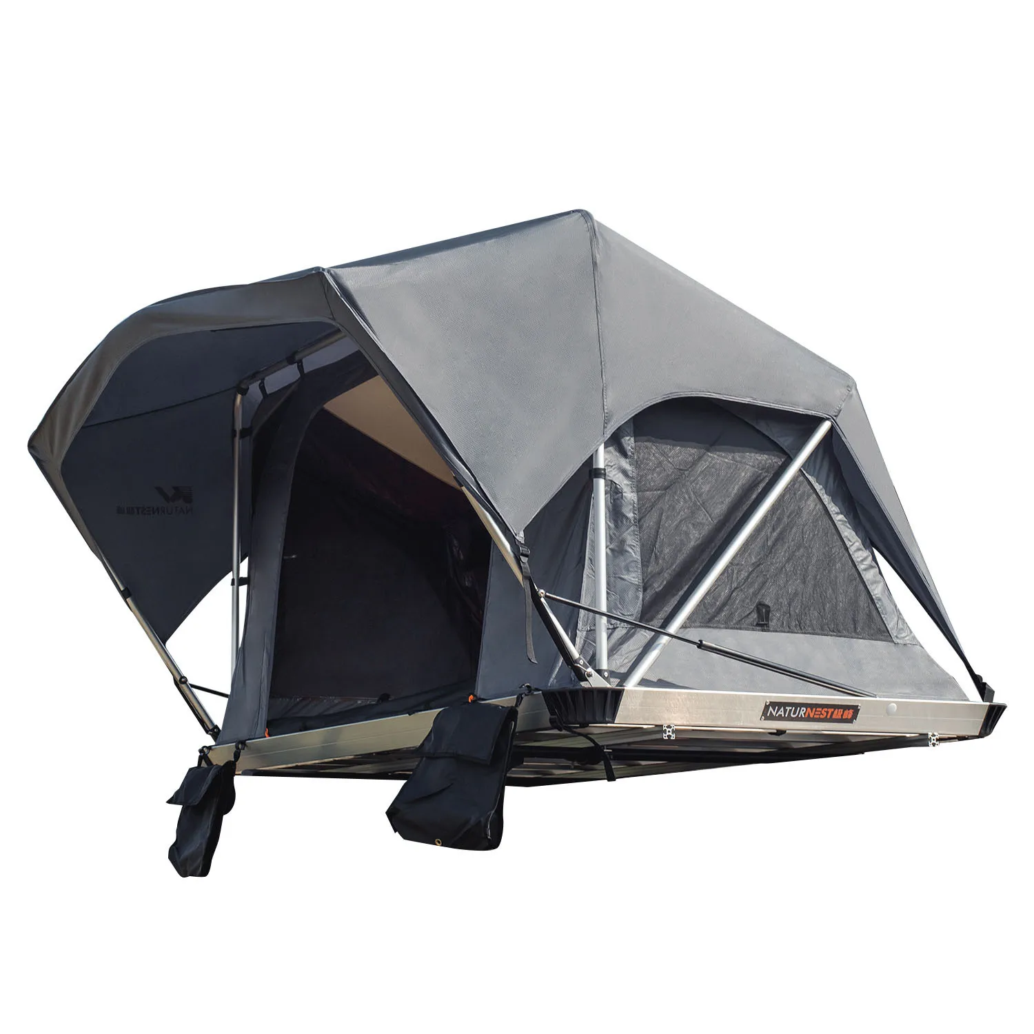 Car, roof, camping, outdoor quick-open automatic tent