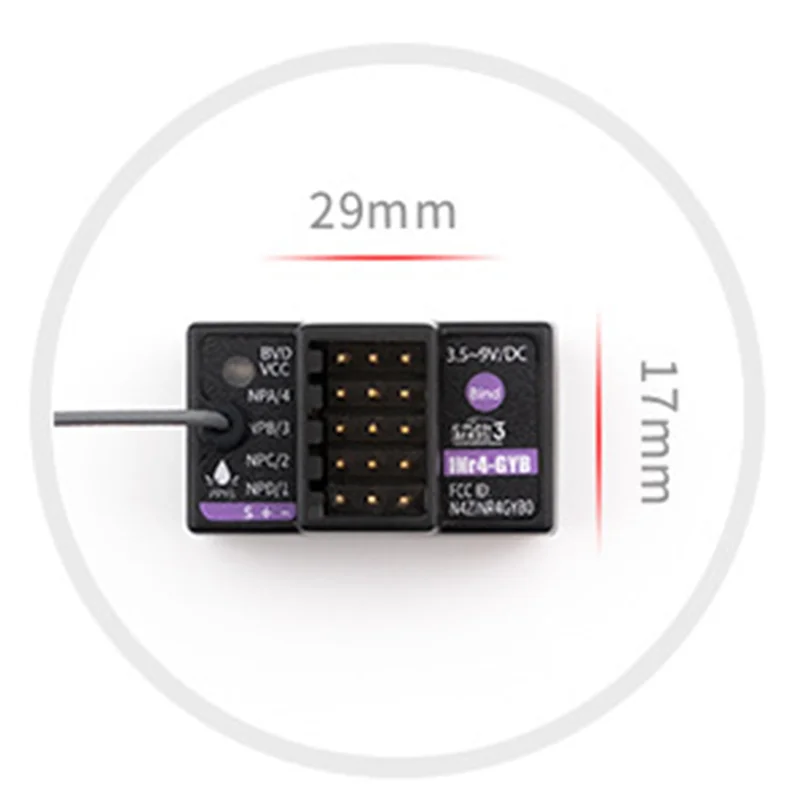 The Built-In Gyroscope Function Of the New Flysky Inr4-Gyb Receiver Is Applicable To the Nb4/Pro Remote Controller