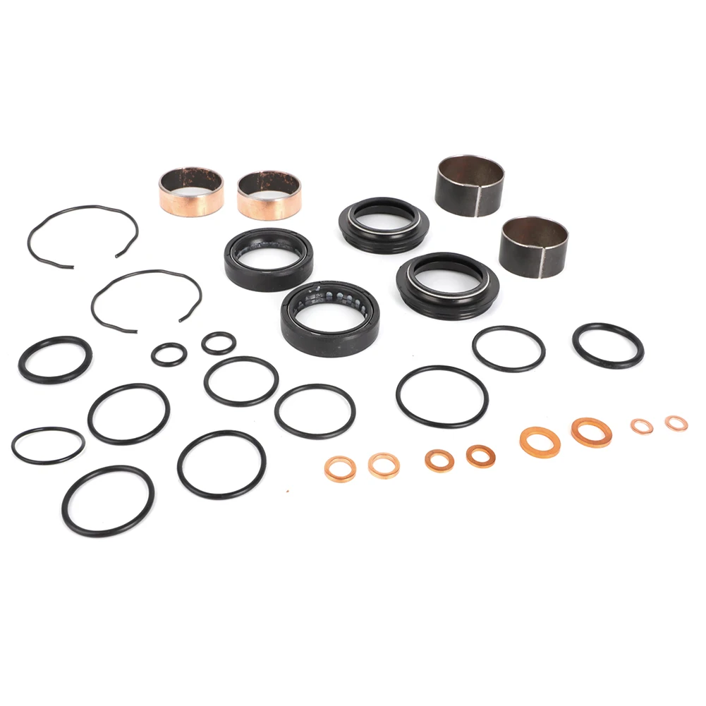 7386090 Fork Bushing Dust Oil Seal Rebuild Kit For HONDA CB500X 2013-2020 VTX1300 2003-2009 KAWASAKI Z1000 2003-2013