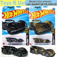 2025K Original Hot Wheels Car Batman Arkham Asylum Batmobile Toys for Boys 1/64 Diecast Voiture Alloy Model Juguete Collect Gift