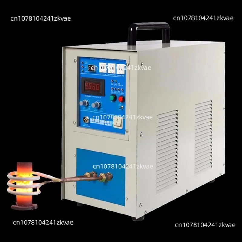 15KW Induction Heater Induction Heating Machine 220V Metal Smelting Furnace High Frequency Welding Metal Quenching Equipment