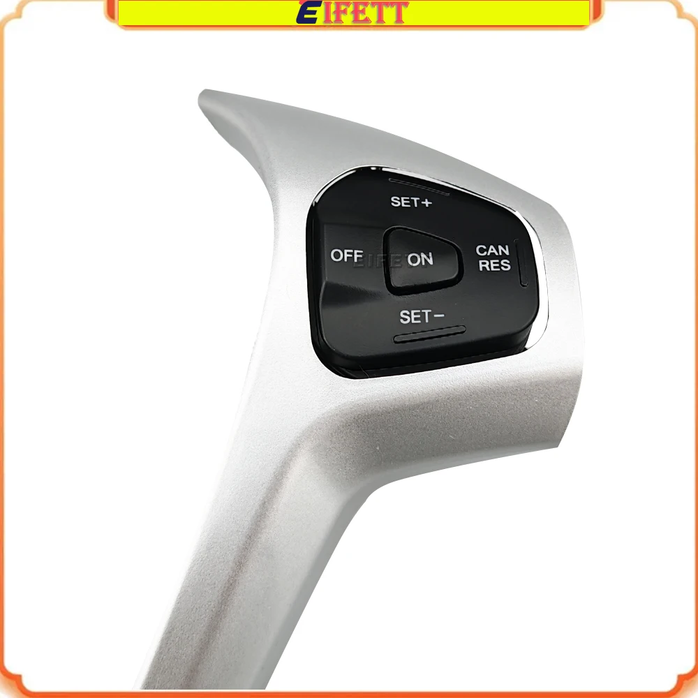 1 Set Car Steering Wheel Audio Volume Cruise Control Switch Button For Ford Escort Fiesta MK7 MK8 ST Ecosport 2013 view 5