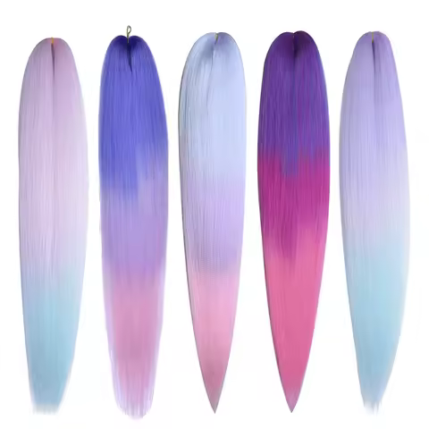 MISS ROLA Synthetic Kanekalon Hair Jumbo Braids 22 Inches 60g 2 PCS Yaki Straight Hair Extension Pre Stretched Wholesale