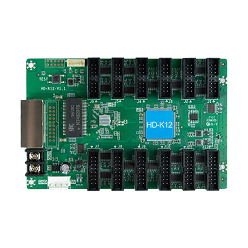 Huidu Receiver Card K08 K12 HUB75E Interface for Full Color LED Panel LED Advertisement Display