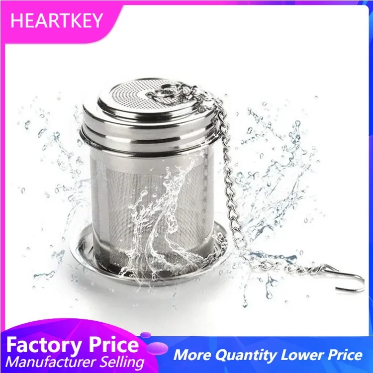 

Infuser Tea Loose Leaf Stainless Steel Tea Strainer Filter Infuser Ball Accessories Fine Mesh Tea Infusers With Long Chain