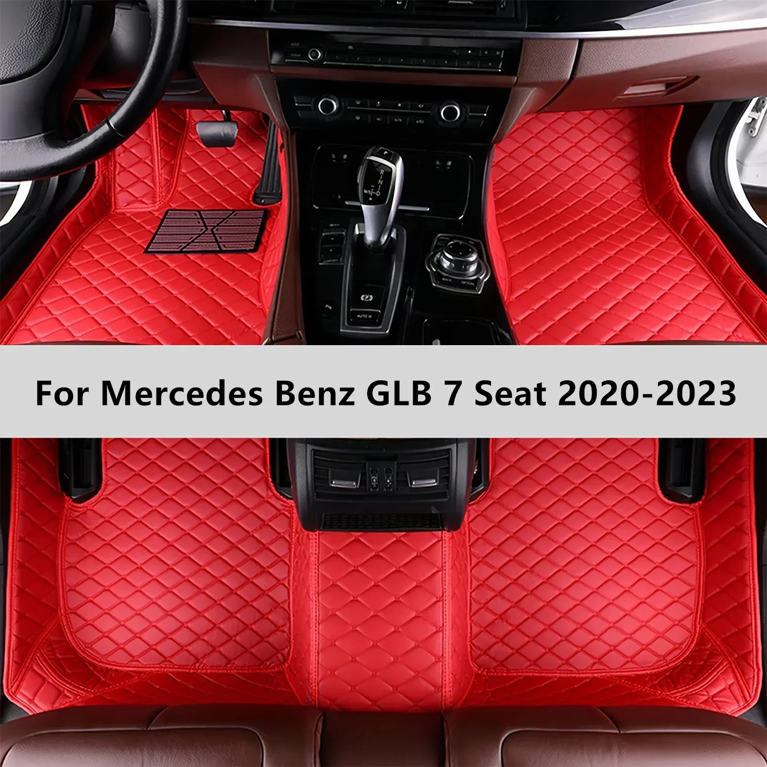 

Custom Car Floor Mats For Mercedes Benz GLB 7 Seat 2020-2023 Floor Mat Car Mat Accessories Men Women Interior Accessories