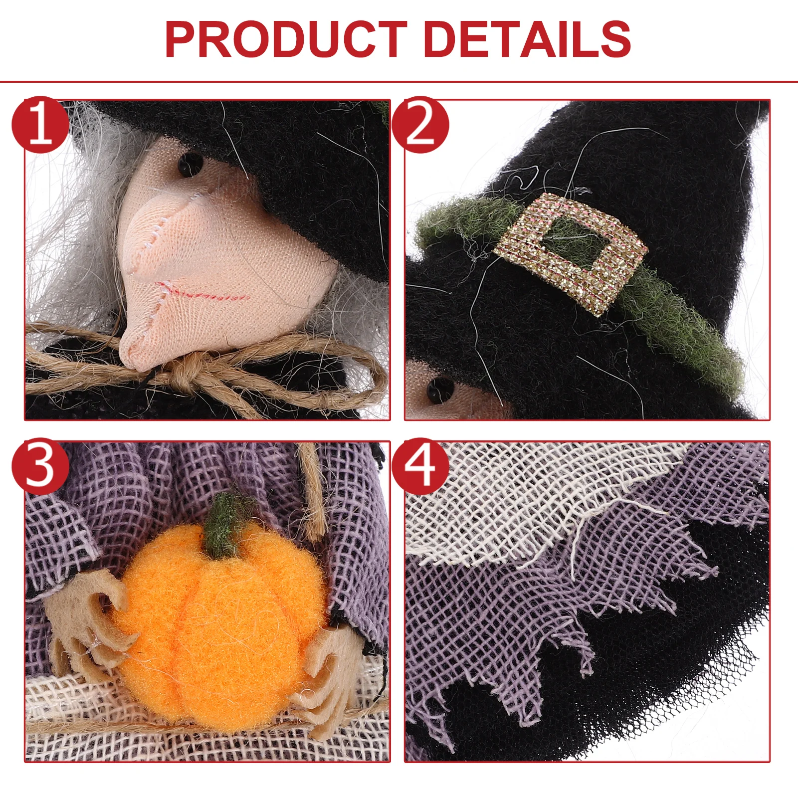 

Hanging Witch Holding Pumpkin Halloween Decor For Home Party Festival Supplies Witch Ornament Wind Chime Hanging Decor