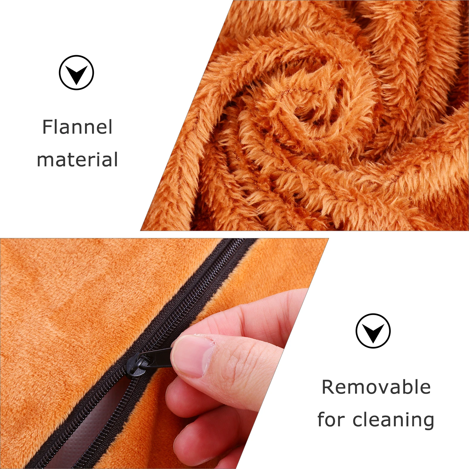 

Chargeable Warm Hand Treasure Miss Warmers Gloves Mini Flannel Heated Mittens for Women Fuzzy